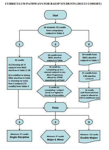 CURRICULUM PATHWAYS FOR BAESP STUDENTS